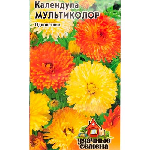 Календула Мультиколор, смесь окрасок Гавриш изображение 1 артикул 87920