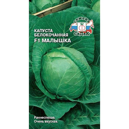 Капуста белокочанная Малышка F1 Седек изображение 1 артикул 93348