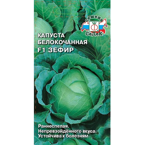 Капуста белокочанная Зефир F1 Седек изображение 1 артикул 93343
