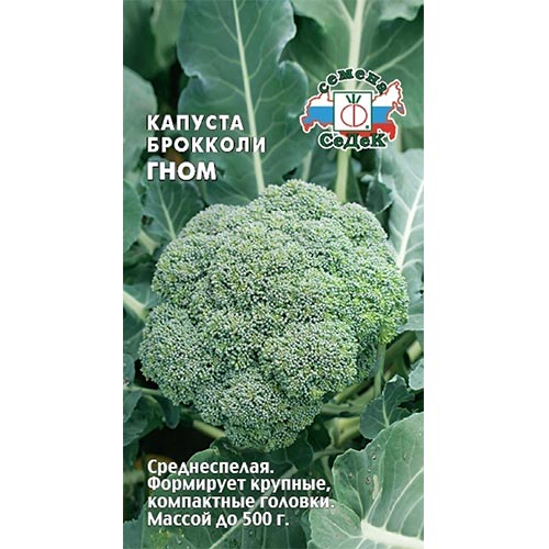 Капуста брокколи Гном Седек изображение 1 артикул 93362