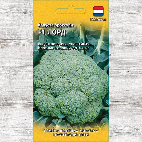 Капуста брокколи Лорд F1 Гавриш изображение 1 артикул 81483