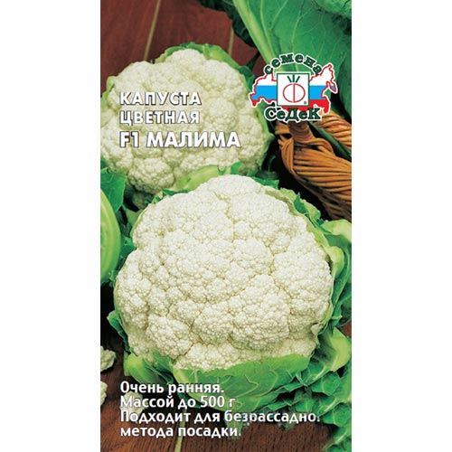 Капуста цветная Малима F1 Седек артикул фото 1 Капуста цветная Малима F1 Седек изображение 1 артикул 93395