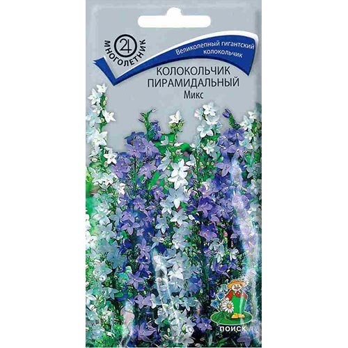 Колокольчик пирамидальный, смесь окрасок Поиск изображение 1 артикул 93005