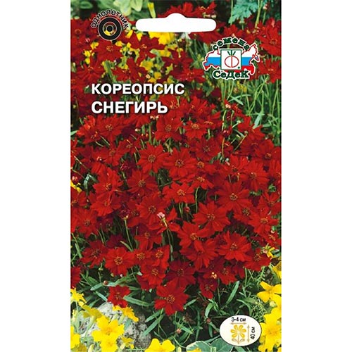 Кореопсис Снегирь Седек изображение 1 артикул 93839