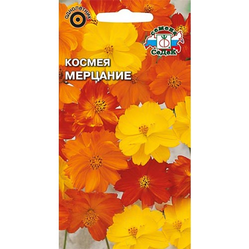 Космея Мерцание, смесь окрасок Седек изображение 1 артикул 93848