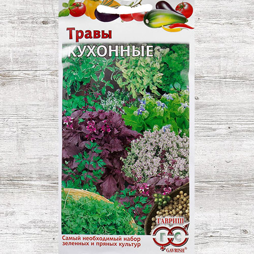 Кухонные травы, смесь сортов Гавриш изображение 1 артикул 82185