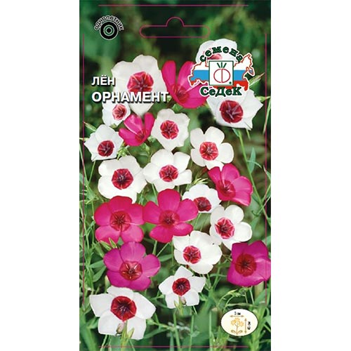 Лен Орнамент, смесь окрасок Седек изображение 1 артикул 93876