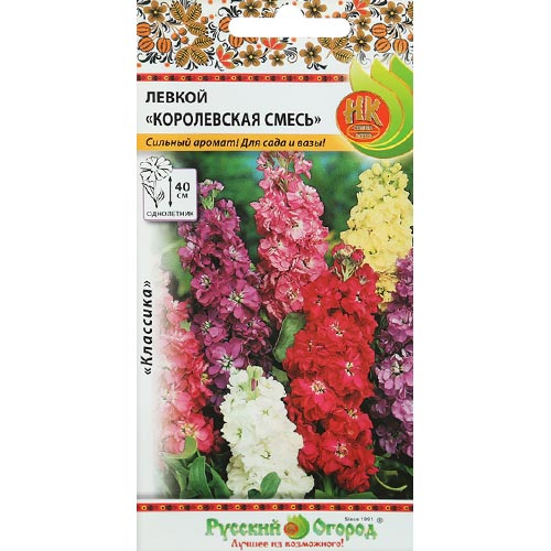 Левкой Королевская, смесь окрасок НК изображение 1 артикул 92549