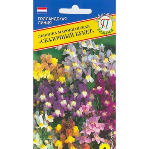 Льнянка Сказочный букет, смесь окрасок Престиж артикул фото 1 Льнянка Сказочный букет, смесь окрасок Престиж изображение 1 артикул 84495