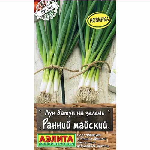 Лук батун на зелень Ранний майский Аэлита изображение 1 артикул 40083