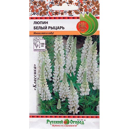 Люпин Белый рыцарь НК артикул фото 1 Люпин Белый рыцарь НК изображение 1 артикул 92557