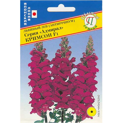Антирринум (львиный зев) Адмирал Кримсон F1 Престиж изображение 1 артикул 71468