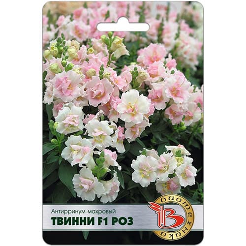 Львиный зев (антирринум) махровый Твинни Роз F1 Биотехника изображение 1 артикул 97318
