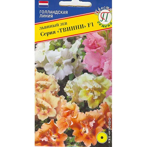 Антирринум (львиный зев) Твинни F1, смесь окрасок Престиж изображение 1 артикул 71471