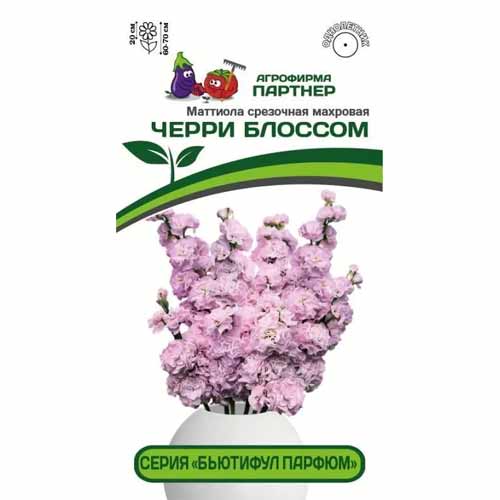 Маттиола срезочная махровая Бьютифул Парфюм Черри Блоссом Партнер изображение 1 артикул 40818