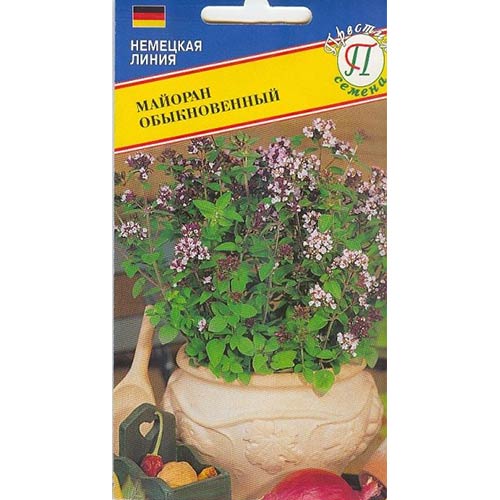 Майоран обыкновенный Престиж артикул фото 1 Майоран обыкновенный Престиж изображение 1 артикул 84204