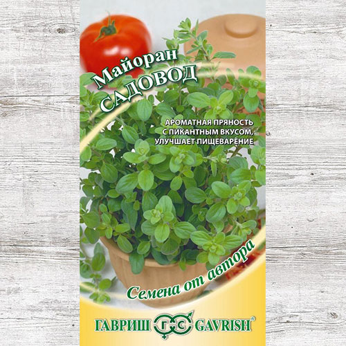 Майоран Садовод Гавриш артикул фото 1 Майоран Садовод Гавриш изображение 1 артикул 71031
