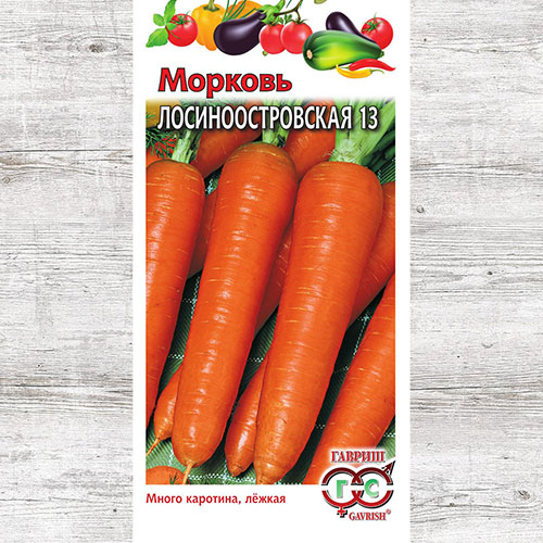 Морковь Лосиноостровская 13 Гавриш изображение 1 артикул 82206