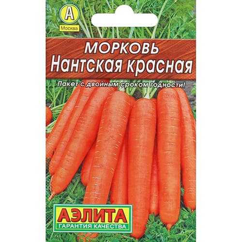 Морковь Нантская красная Аэлита артикул фото 1 Морковь Нантская красная Аэлита изображение 1 артикул 98373