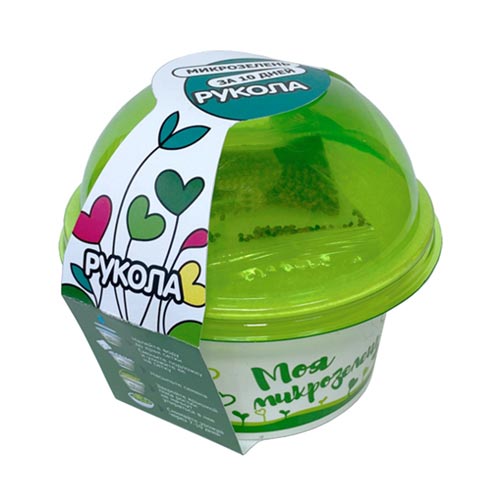 Набор для выращивания "Моя микрозелень": полезная рукола изображение 1 артикул 85207