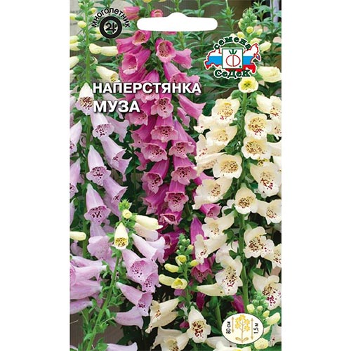 Наперстянка Муза, смесь окрасок Седек изображение 1 артикул 93908