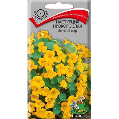 Настурция Золотой шар Поиск изображение 1 артикул 93062