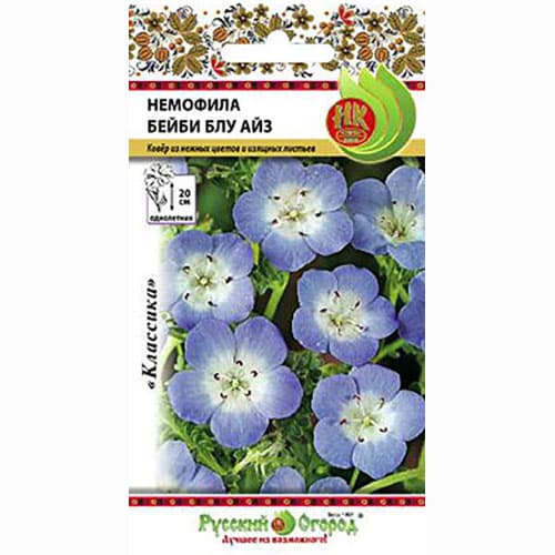 Немофила Бейби блу Айз Русский огород НК изображение 1 артикул 92591