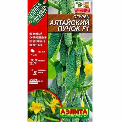 Огурец Алтайский пучок F1 Аэлита изображение 1 артикул 40115