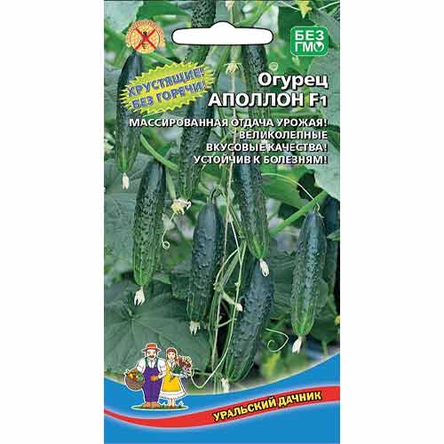 Огурец Аполлон F1 Уральский дачник изображение 1 артикул 40657