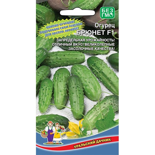 Огурец Брюнет F1 Уральский дачник изображение 1 артикул 94594