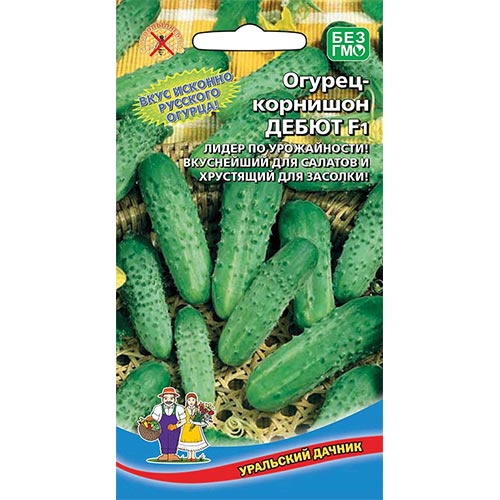 Огурец Дебют F1 Уральский дачник изображение 1 артикул 94598