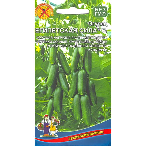 Огурец Египетская сила F1 Уральский дачник изображение 1 артикул 94603