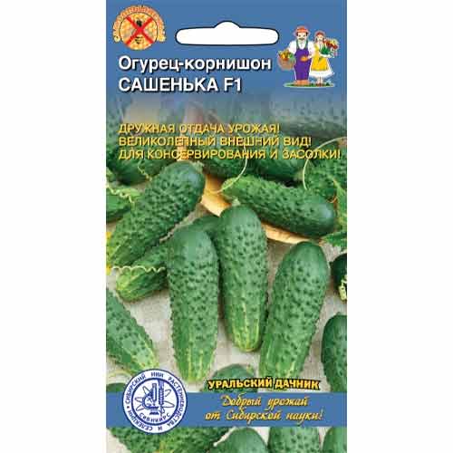 Огурец корнишон Сашенька F1 Уральский дачник изображение 1 артикул 40661