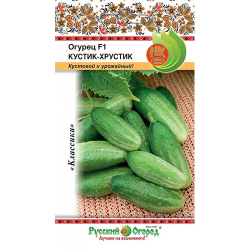 Огурец Кустик-хрустик F1 НК изображение 1 артикул 92346