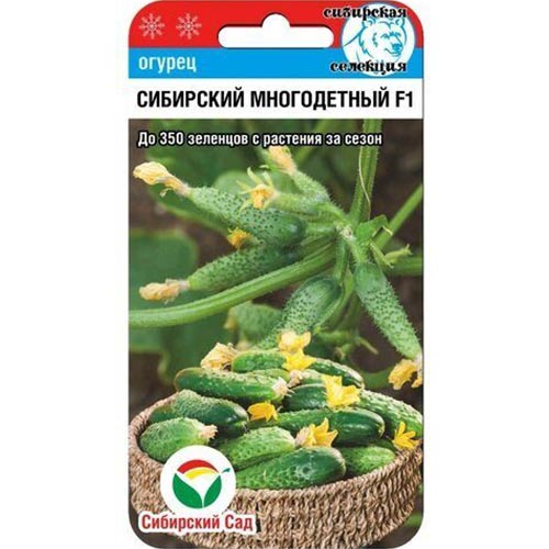 Огурец Сибирский многодетный F1 Сибирский сад изображение 1 артикул 65399