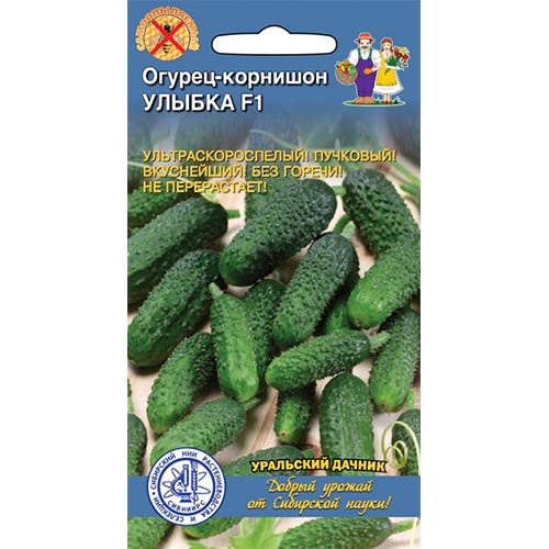 Огурец Улыбка F1 Уральский дачник изображение 1 артикул 94616