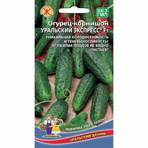 Огурец корнишон Уральский экспресс F1 Уральский дачник изображение 1 артикул 74205