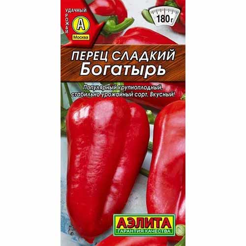 Перец сладкий Богатырь Аэлита изображение 1 артикул 40178