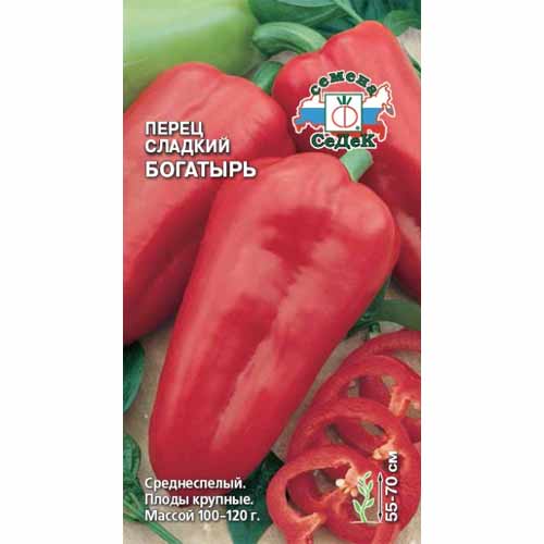Перец сладкий Богатырь Седек изображение 1 артикул 40484