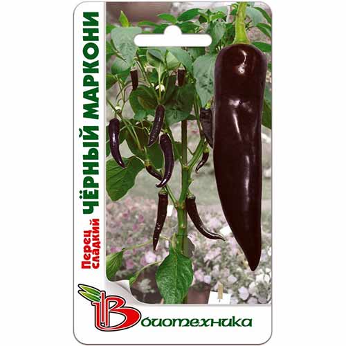 Перец сладкий Черный Маркони Биотехника изображение 1 артикул 74027
