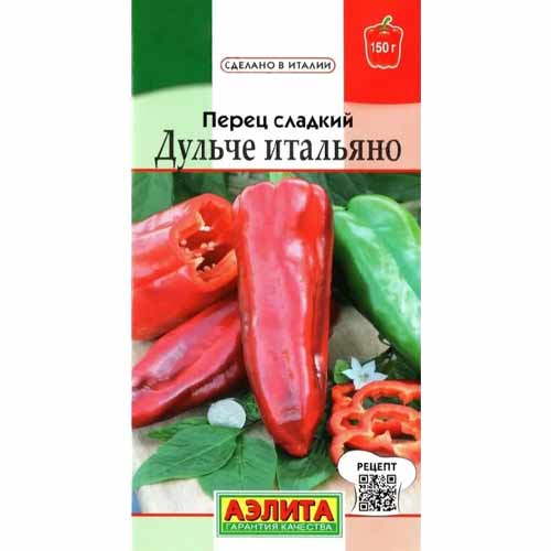 Перец сладкий Дульче итальяно Аэлита артикул фото 1 Перец сладкий Дульче итальяно Аэлита изображение 1 артикул 40181