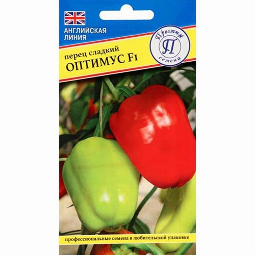 Перец сладкий Оптимус F1 Престиж артикул фото 1 Перец сладкий Оптимус F1 Престиж изображение 1 артикул 81207