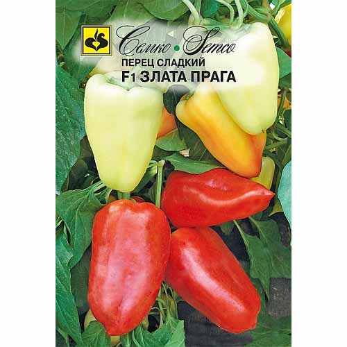 Перец сладкий Злата Прага F1 Семко изображение 1 артикул 40559