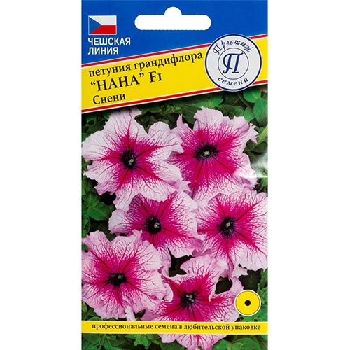 Петуния Нана Снени F1 Престиж артикул фото 1 Петуния Нана Снени F1 Престиж изображение 1 артикул 84524