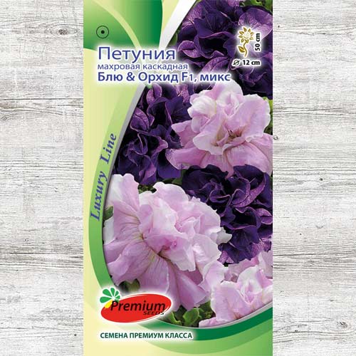 Петуния Блю Орхид F1, смесь окрасок изображение 1 артикул 83954