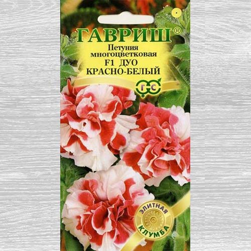 Петуния Дуо красно-белый F1 изображение 1 артикул 73886