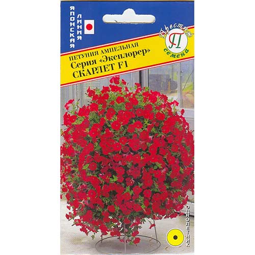 Петуния Эксплорер Скарлет F1 Престиж изображение 1 артикул 81373