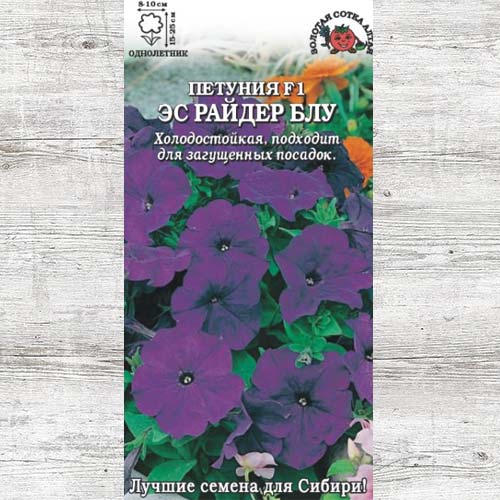 Петуния Эс Райдер Блу F1 изображение 1 артикул 83662