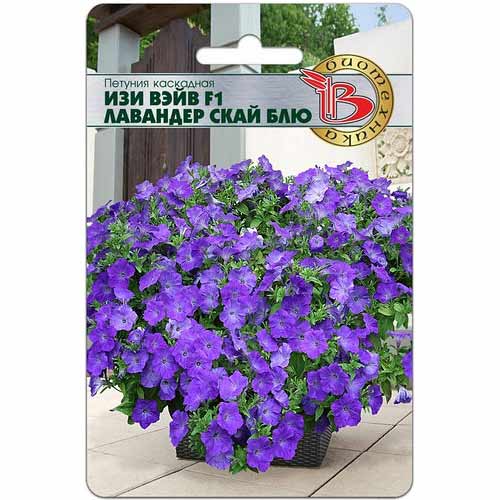 Петуния Изи Вэйв Лавандер Скай Блю F1 Биотехника изображение 1 артикул 74842