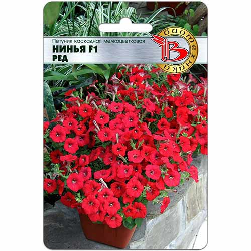 Петуния Нинья Ред F1 Биотехника изображение 1 артикул 74848